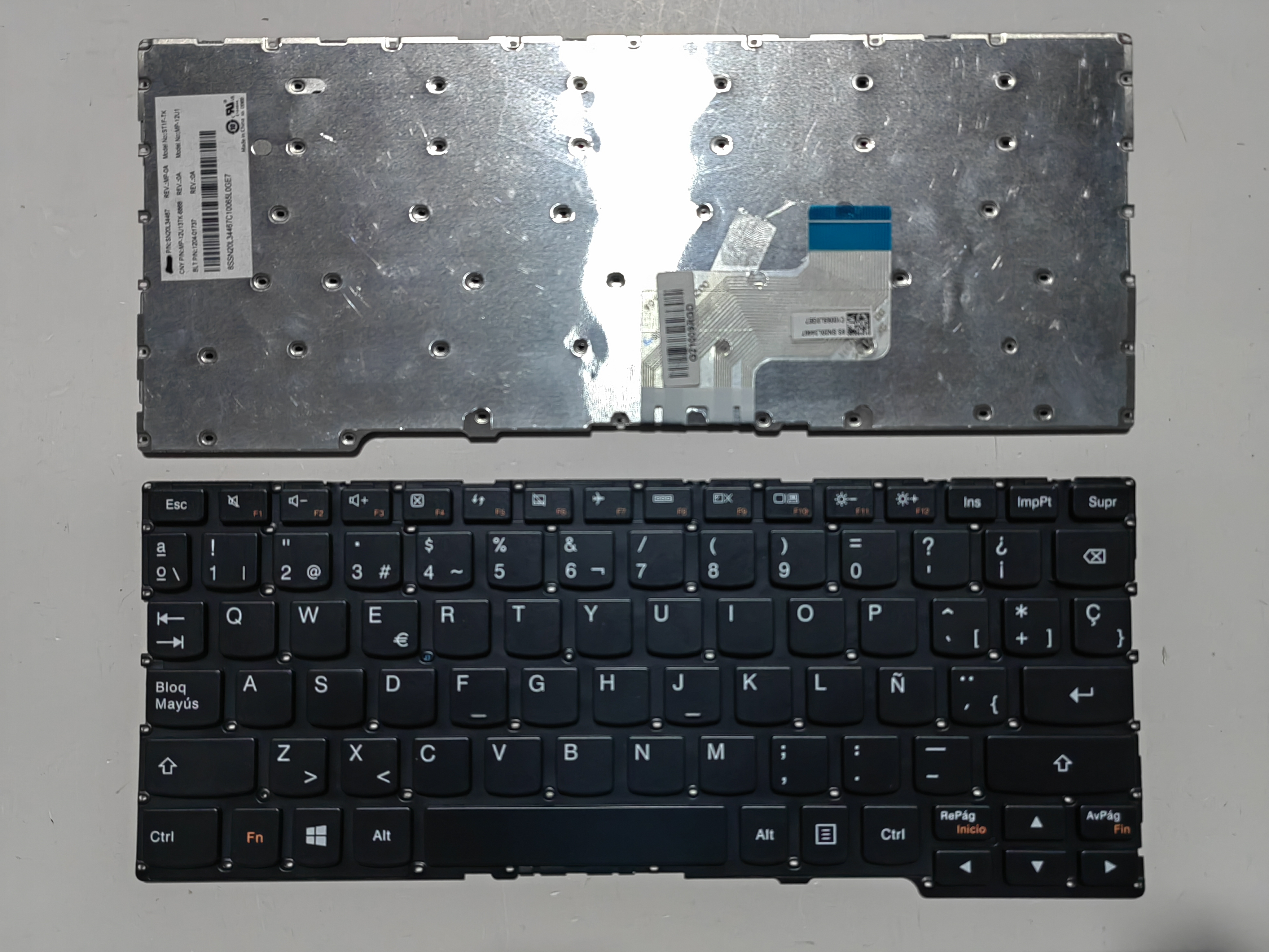 Picture of New Replacement Laptop Keyboard For LENOVO YOGA311/YOGA300-11/FLEX3 1120 1130 Enter BLACK (OEM) SP Layout